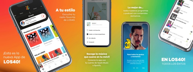 La nueva App de LOS40 La nueva App de LOS40