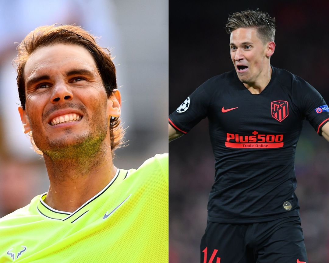 Nadal y Marcos Llorente Nadal y Marcos Llorente