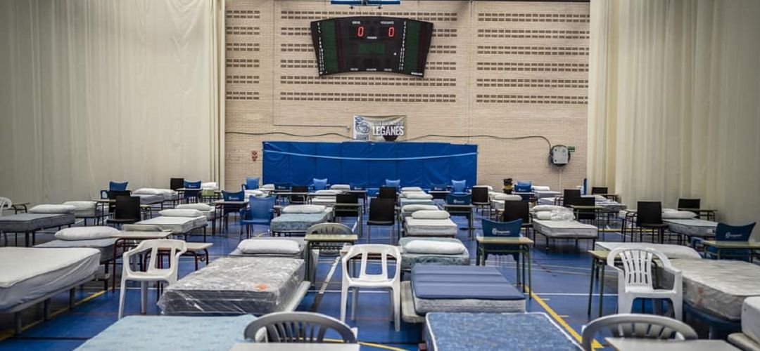 El hospital de campaña ha acogido a pacientes derivados desde el Severo Ochoa El hospital de campaña ha acogido a pacientes derivados desde el Severo Ochoa