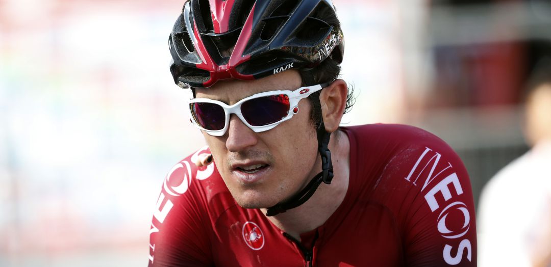 Geraint Thomas, durante una etapa ciclista el año pasado Geraint Thomas, durante una etapa ciclista el año pasado