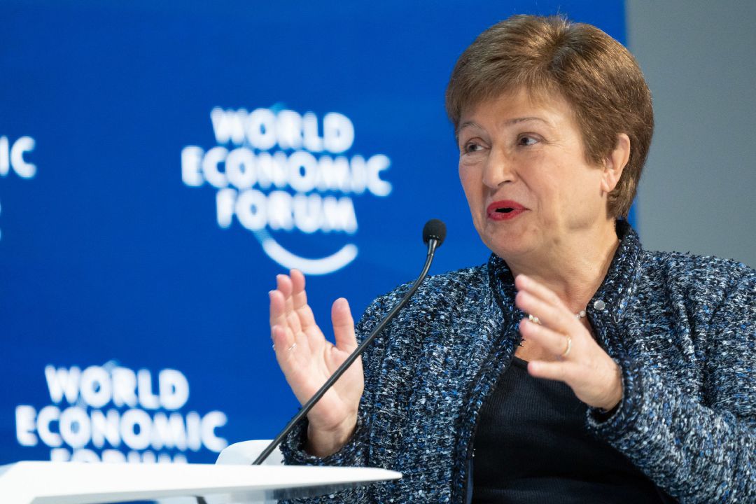 La directora gerente del FMI, Kristalina Georgieva. La directora gerente del FMI, Kristalina Georgieva.