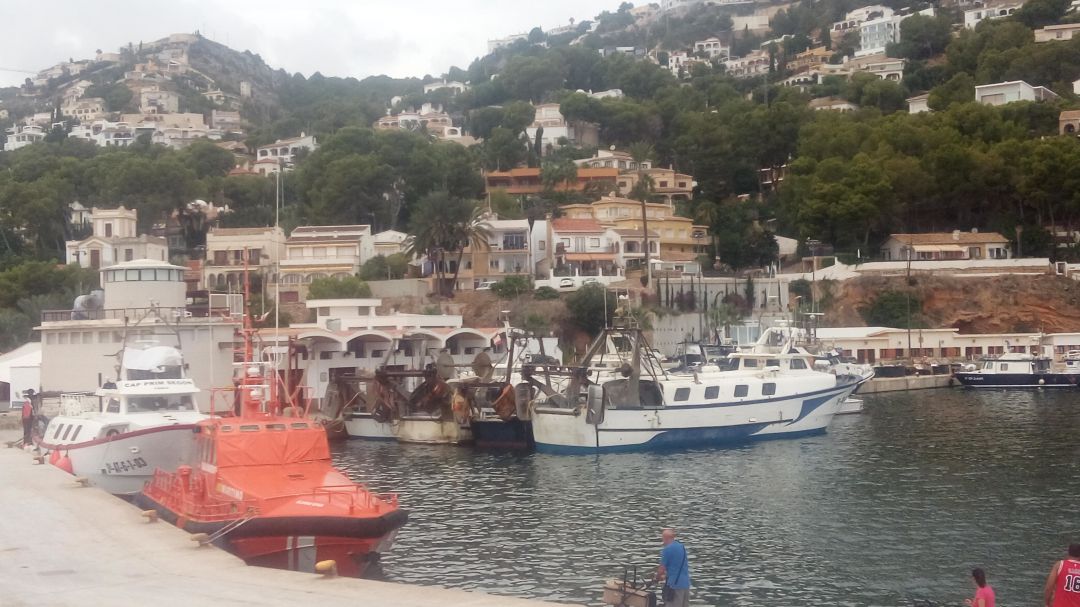 Puerto pesquero de Xàbia. Puerto pesquero de Xàbia.