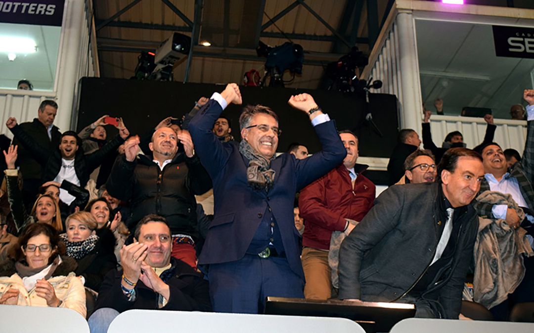 Joaquín Parra, presidente del CD Badajoz Joaquín Parra, presidente del CD Badajoz