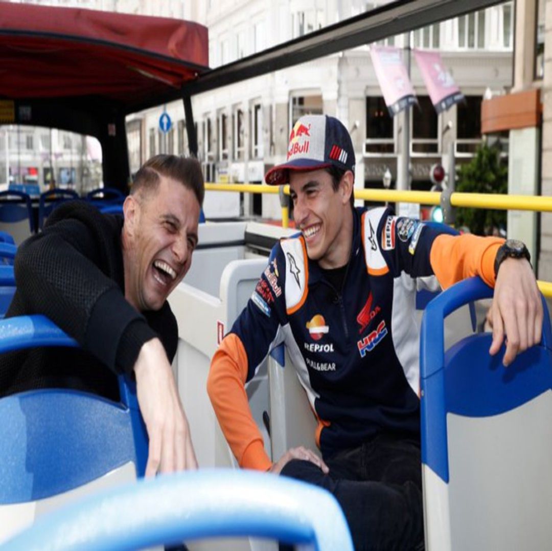Joaquín y Marc Marquez Joaquín y Marc Marquez