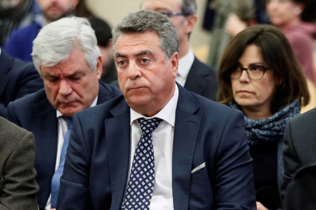 Enrique Ortiz en el banquillo de los acusados de la Audiencia Nacional Enrique Ortiz en el banquillo de los acusados de la Audiencia Nacional