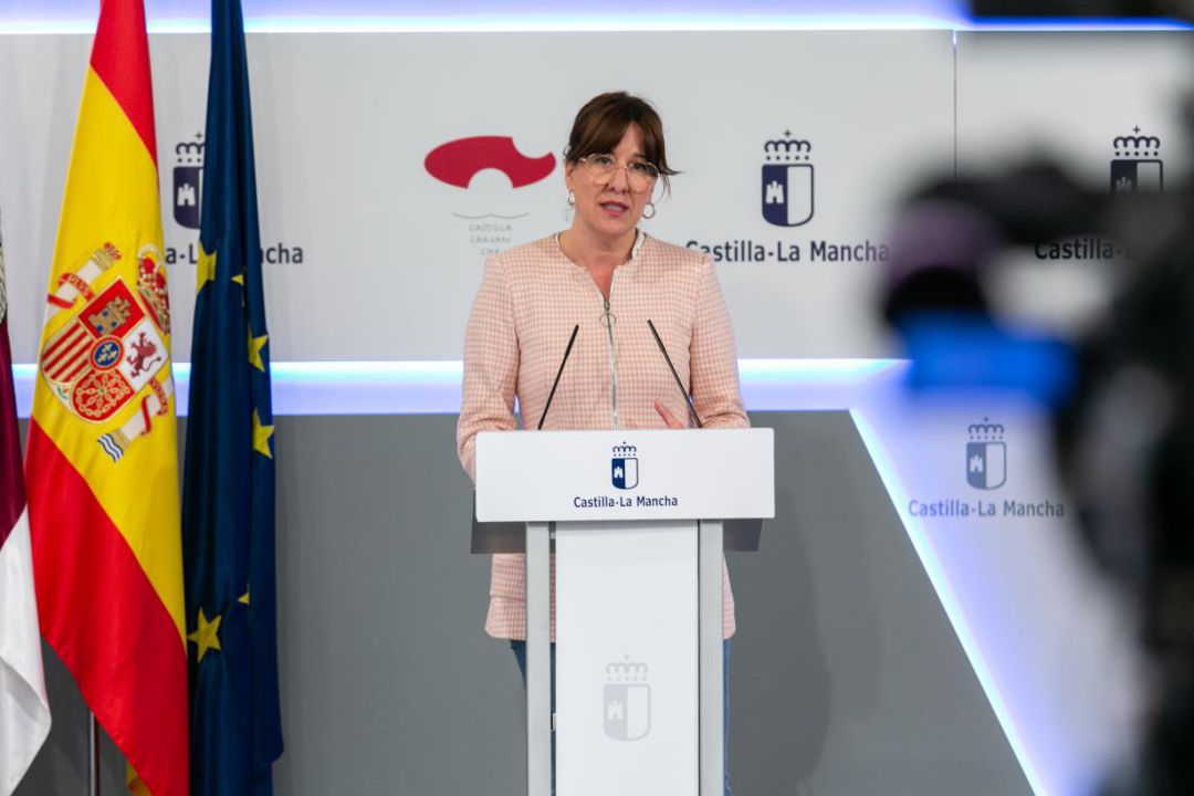 Blanca Fernández, portavoz del gobierno regional Blanca Fernández, portavoz del gobierno regional