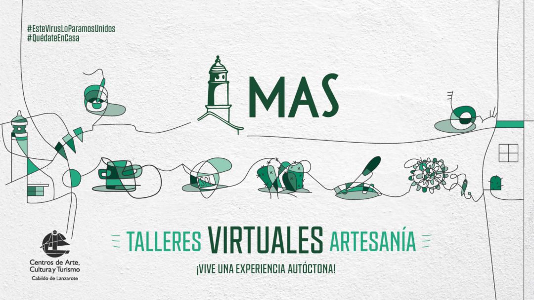 Cartel de los talleres virtuales diseñados para este sábado. Cartel de los talleres virtuales diseñados para este sábado.