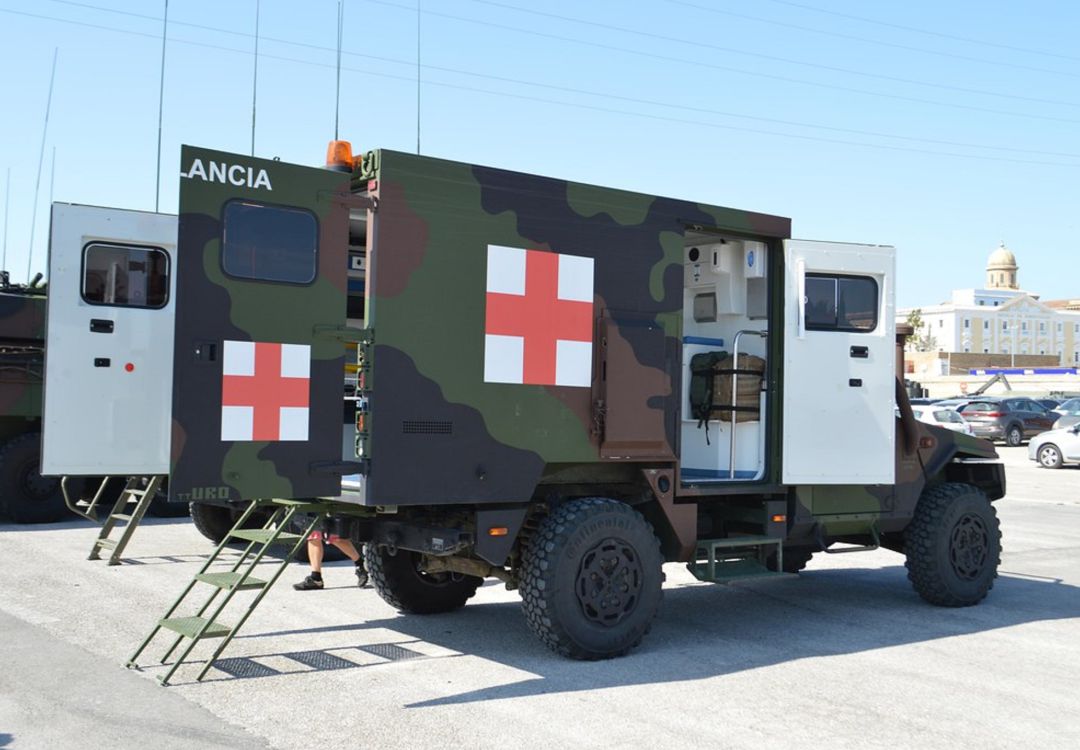 Ambulancias Militares de Soporte Vital Avanzado. Ambulancias Militares de Soporte Vital Avanzado.