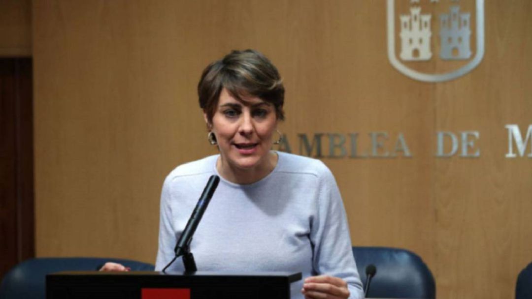 Lorena Ruiz-Huerta en una imagen de archivo en la Asamblea de Madrid Lorena Ruiz-Huerta en una imagen de archivo en la Asamblea de Madrid