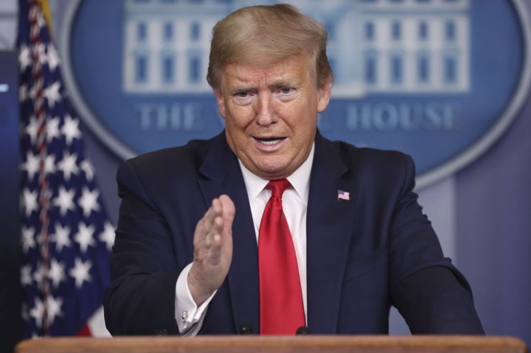 El presidente de EEUU, Donald Trump El presidente de EEUU, Donald Trump