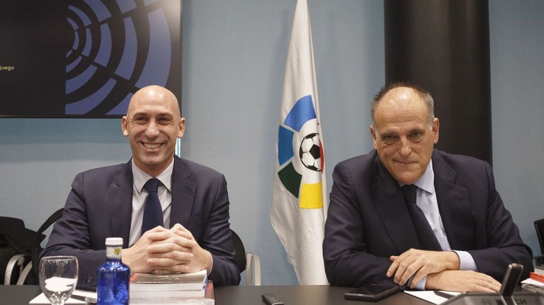 Luis Rubiales y Javier Tebas apoyarán al resto de deportes Luis Rubiales y Javier Tebas apoyarán al resto de deportes