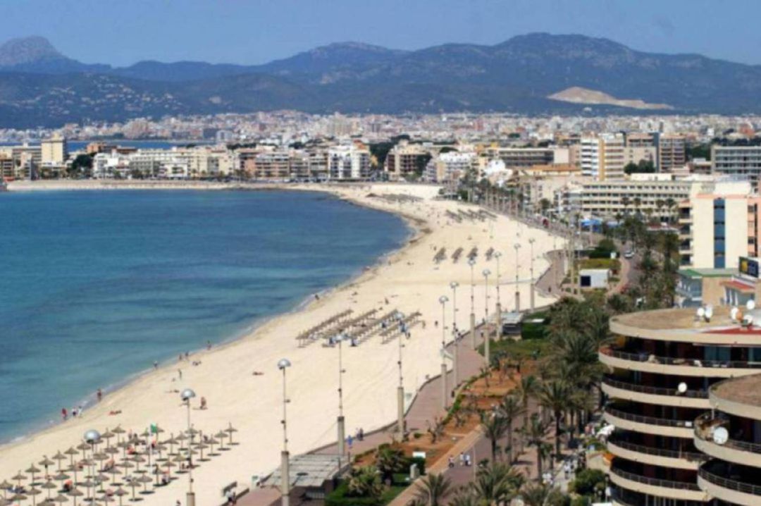 Imagen panorámica de Playa de Palma Imagen panorámica de Playa de Palma