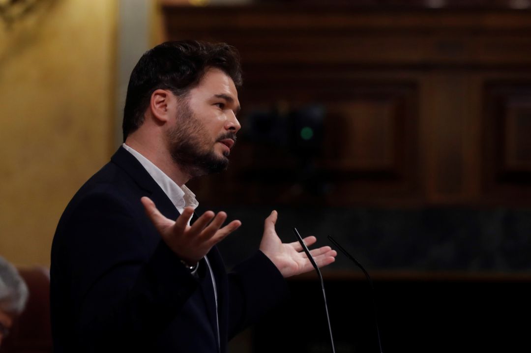 Gabriel Rufián, en el Congreso de los Diputados Gabriel Rufián, en el Congreso de los Diputados