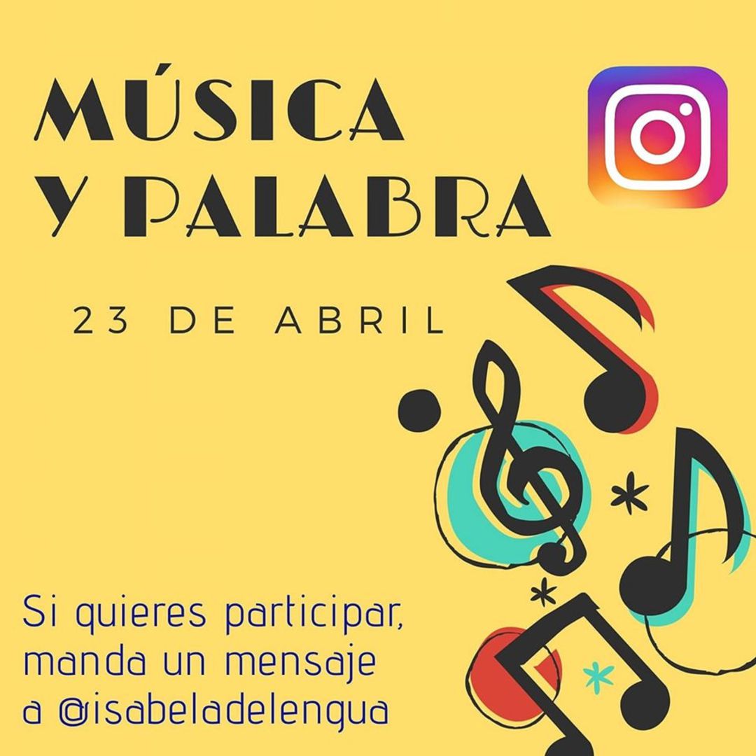 Este año el Festival Música y Palabra sera vitual Este año el Festival Música y Palabra sera vitual