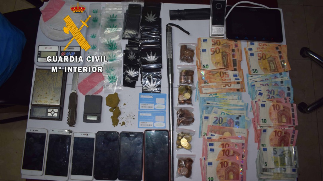 Detenido un vecino de Villanueva del Arzobispo por distribuir droga