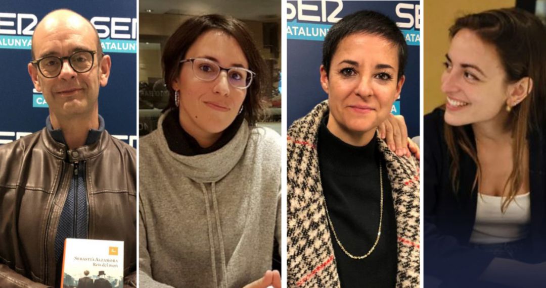 Sebastià Alzamora, Eva Baltasar, Gemma Ruiz i Irene Solà Sebastià Alzamora, Eva Baltasar, Gemma Ruiz i Irene Solà