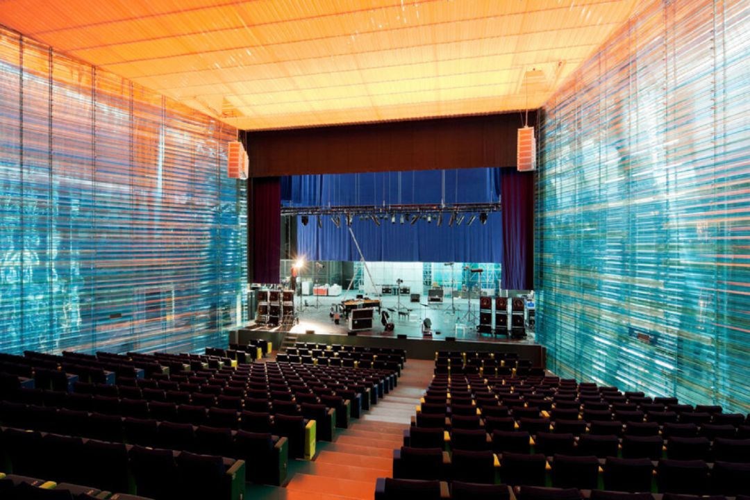 Una de las salas del 'Auditorio El Batel' en donde se realizan los conciertos. Una de las salas del 'Auditorio El Batel' en donde se realizan los conciertos.