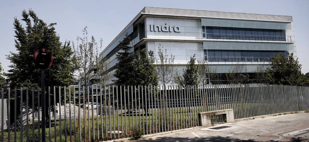 Sede de la compañía de tecnología y defensa Indra en Alcobendas (Madrid) Sede de la compañía de tecnología y defensa Indra en Alcobendas (Madrid)