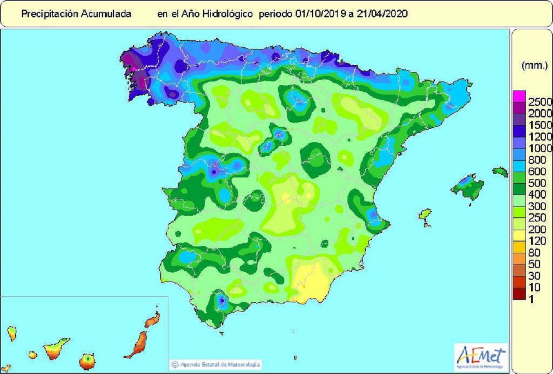 El campo murciano no recordaba una primavera tan lluviosa como la de 2020 El campo murciano no recordaba una primavera tan lluviosa como la de 2020