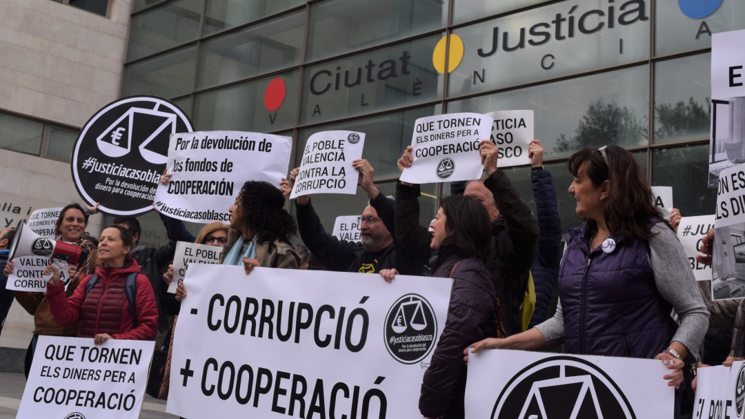 La Coordinadora de ONGD califica de decepcionante e indignante la sentencia del caso Blasco