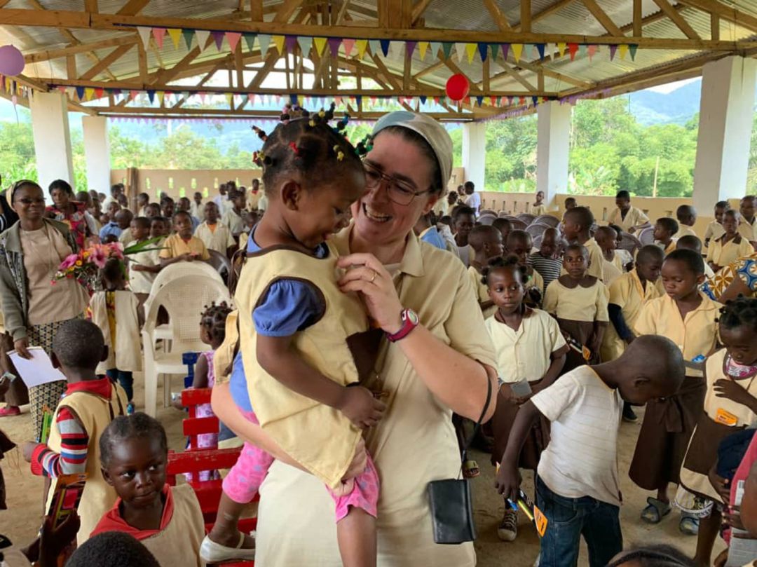 La misionera balear Victoria Braquehais en Camerún La misionera balear Victoria Braquehais en Camerún