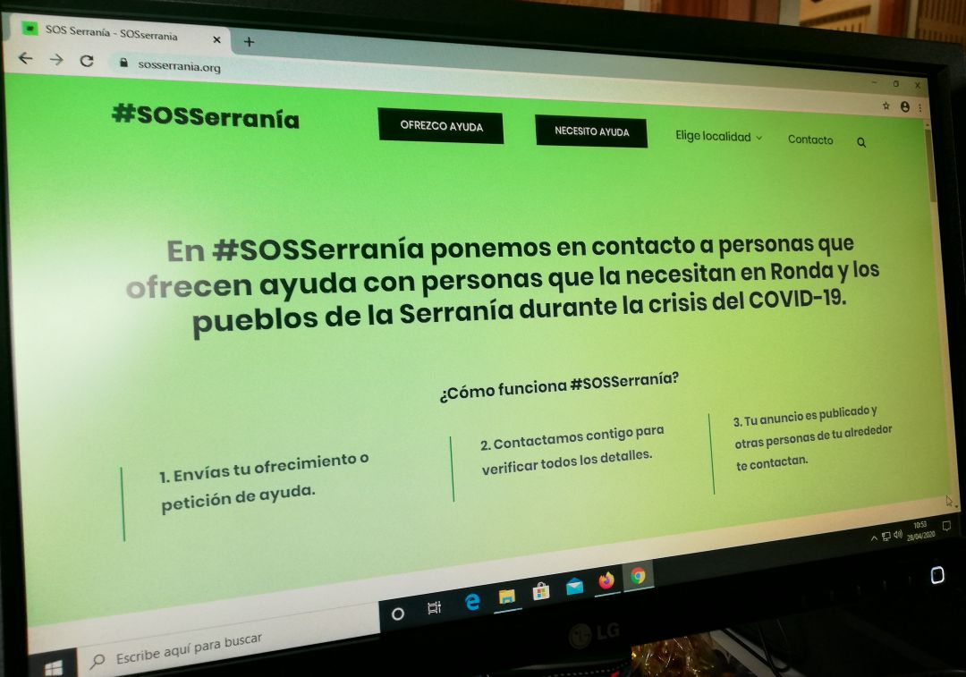 Portal de la web sosserrania.org Portal de la web sosserrania.org
