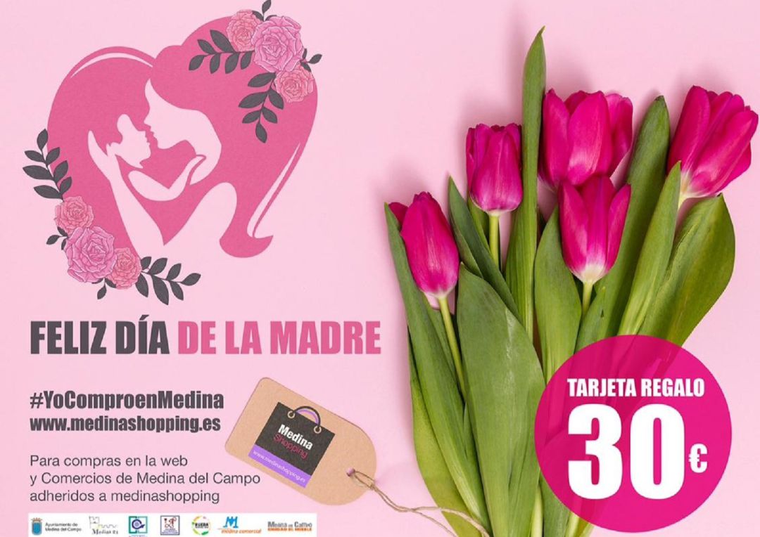 Campaña que ofrece el comercio online de Medina para el Día de la Madre Campaña que ofrece el comercio online de Medina para el Día de la Madre