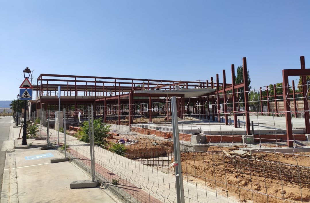 Estado de la obra del 2º IESO Alovera Estado de la obra del 2º IESO Alovera