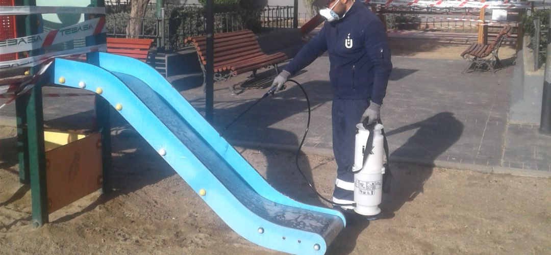 Desinfección de parques y jardines Desinfección de parques y jardines