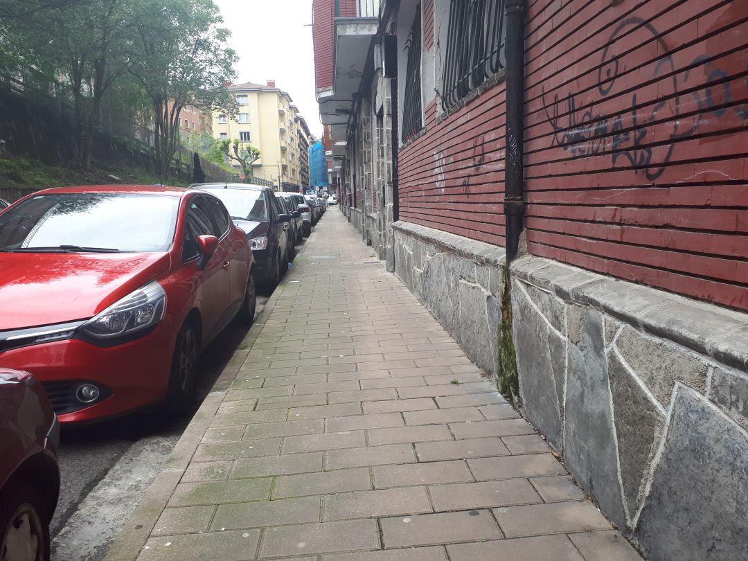 Las calles vacías son habituales en las poblaciones del Bajo Deba Las calles vacías son habituales en las poblaciones del Bajo Deba