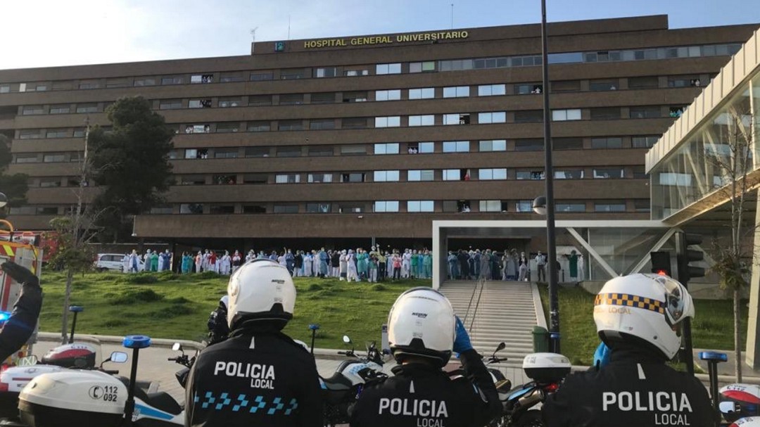 CCOO y UGT homenajean este 1 de mayo a los trabajadores en primera línea frente al Covid-19