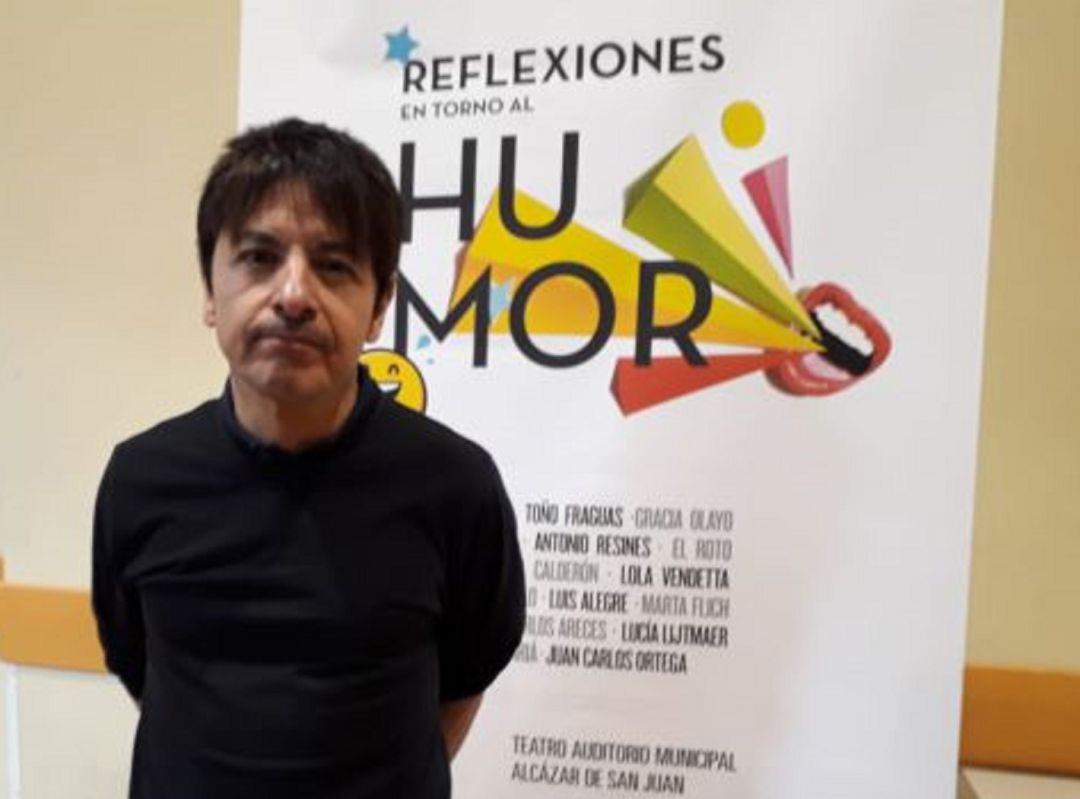 Juan Carlos Ortega en el Congreso del Bienestar de Alcázar de San Juan en 2019 Juan Carlos Ortega en el Congreso del Bienestar de Alcázar de San Juan en 2019