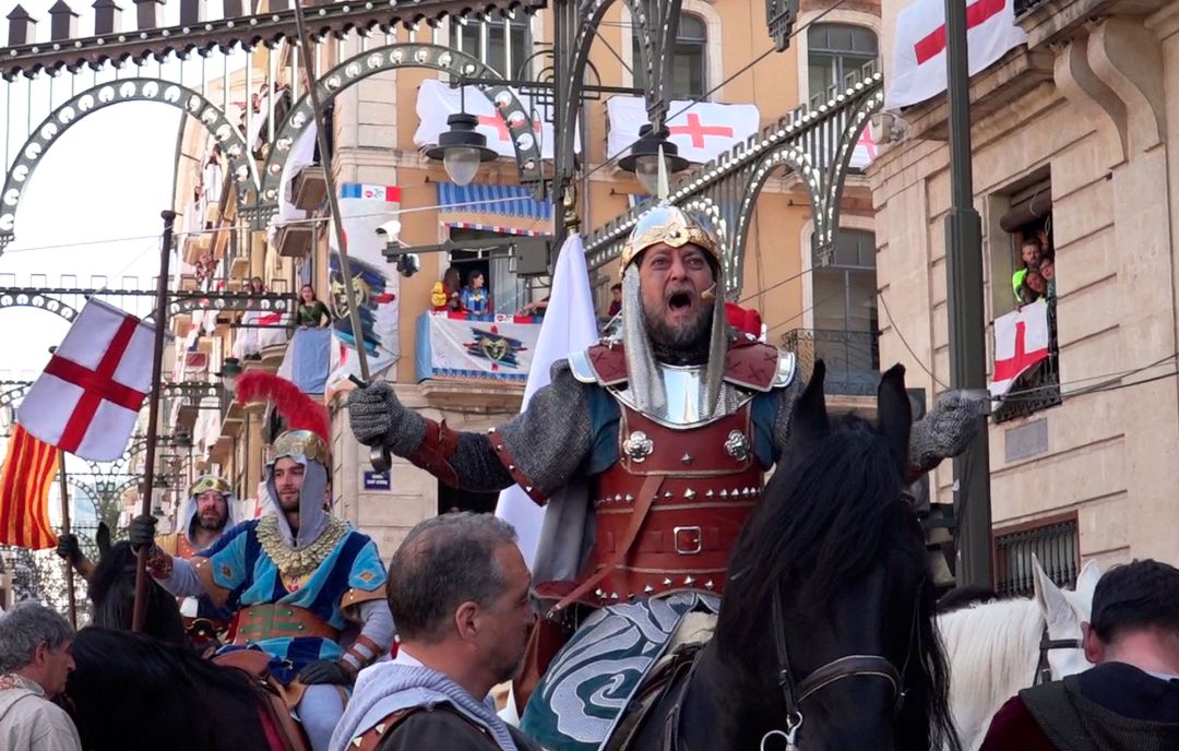 Un instante de la Embajada cristiana del pasado año con Ricard Sanz como protagonista Un instante de la Embajada cristiana del pasado año con Ricard Sanz como protagonista