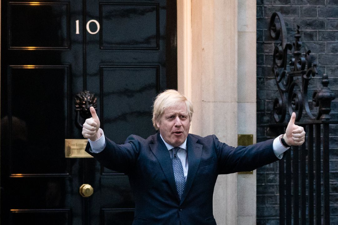 El primer ministro británico, Boris Johnson El primer ministro británico, Boris Johnson