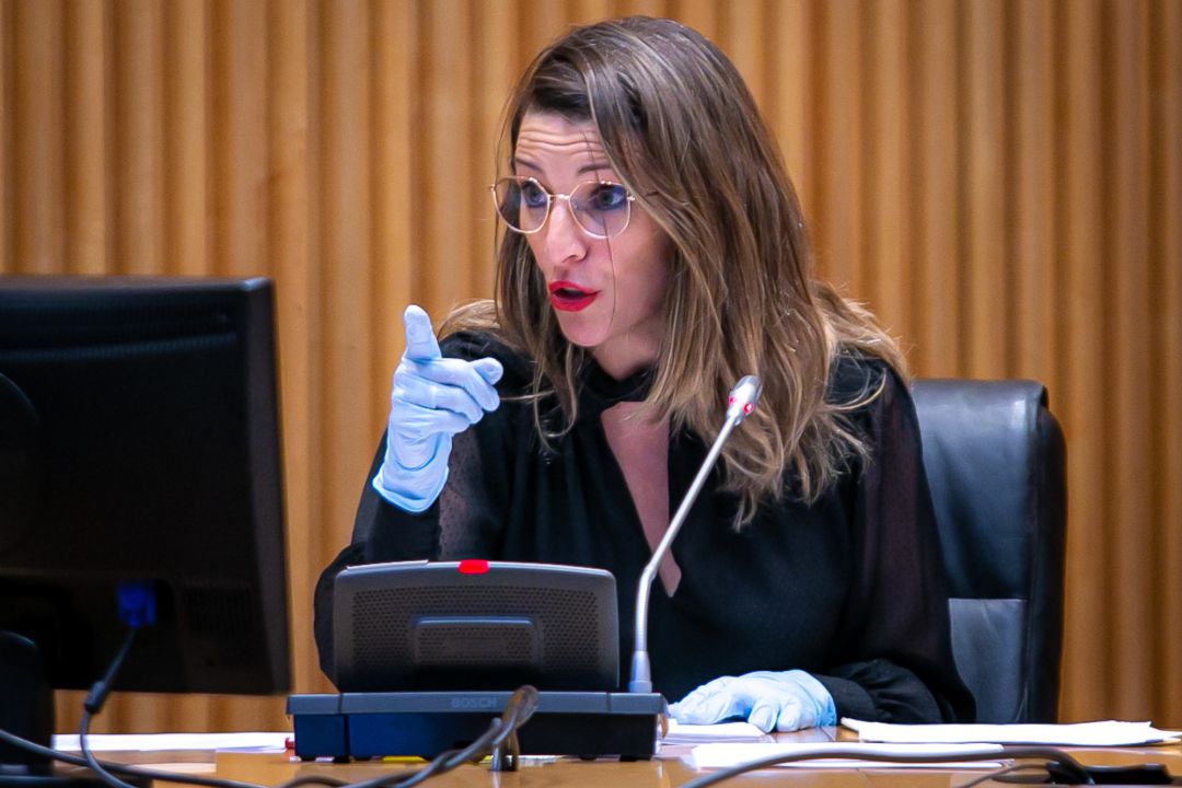 La ministra de Trabajo y Economía Social, Yolanda Díaz La ministra de Trabajo y Economía Social, Yolanda Díaz