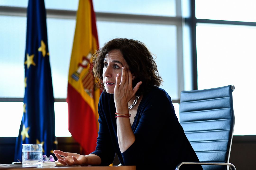 La presidenta del CSD Irene Lozano. La presidenta del CSD Irene Lozano.