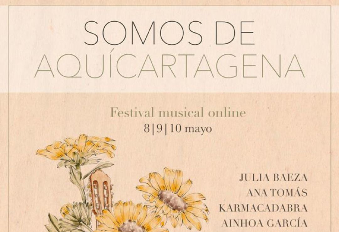 Festival on-line 'Somos de Aquí' de Cartagena. Festival on-line 'Somos de Aquí' de Cartagena.