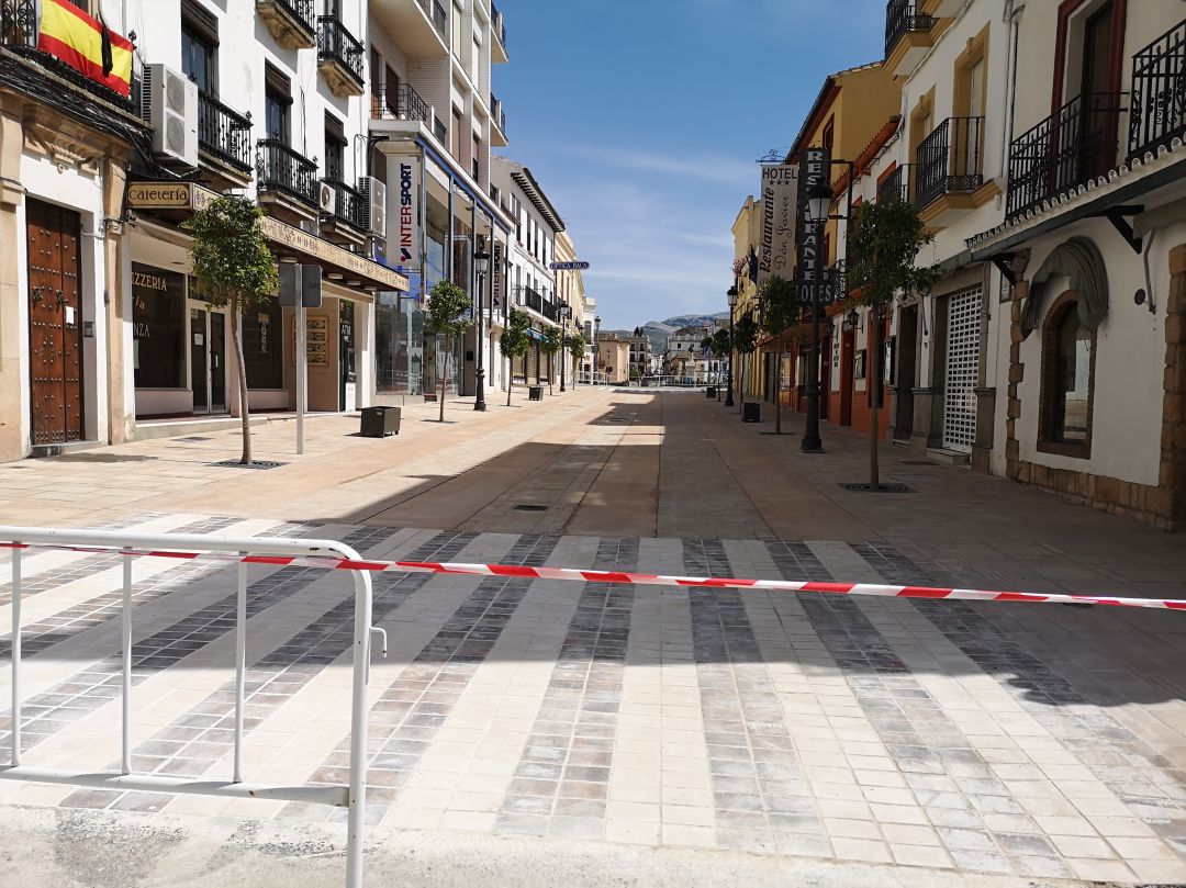 Los trabajos, que han estado paralizados por la crisis del coronavirus, están prácticamente finalizados Los trabajos, que han estado paralizados por la crisis del coronavirus, están prácticamente finalizados