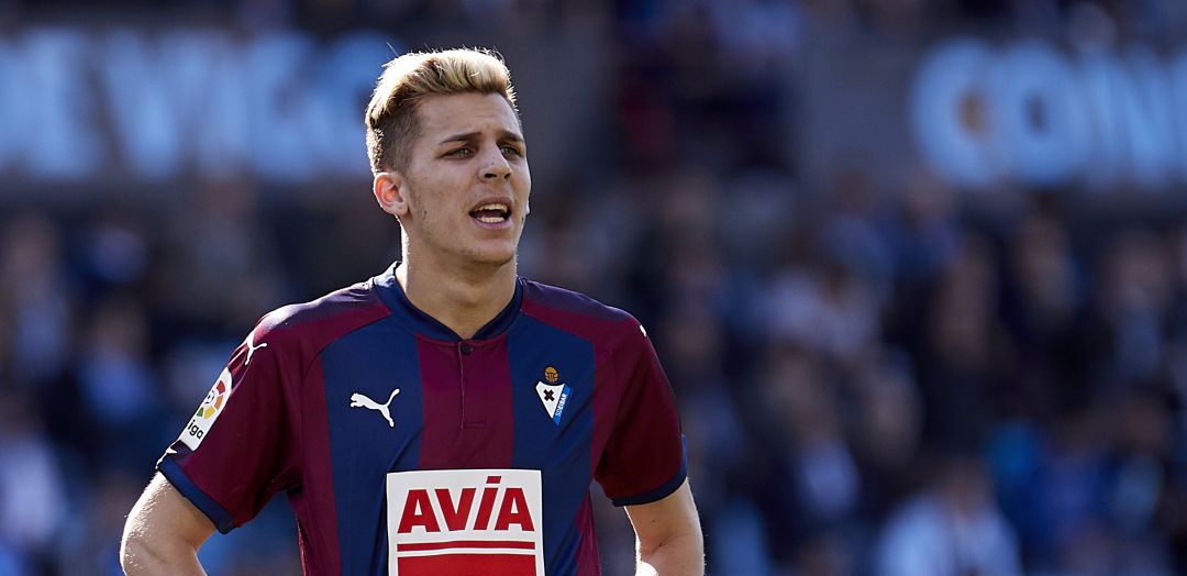 Iván Alejo, durante su etapa en la SD Eibar Iván Alejo, durante su etapa en la SD Eibar
