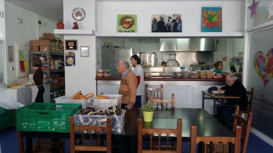 Imagen del Banco de Alimentos de Salamanca. Imagen del Banco de Alimentos de Salamanca.