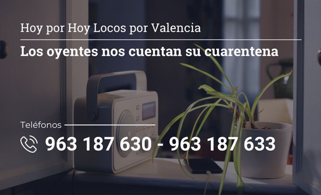 Los oyentes nos cuentan su cuarentena Los oyentes nos cuentan su cuarentena