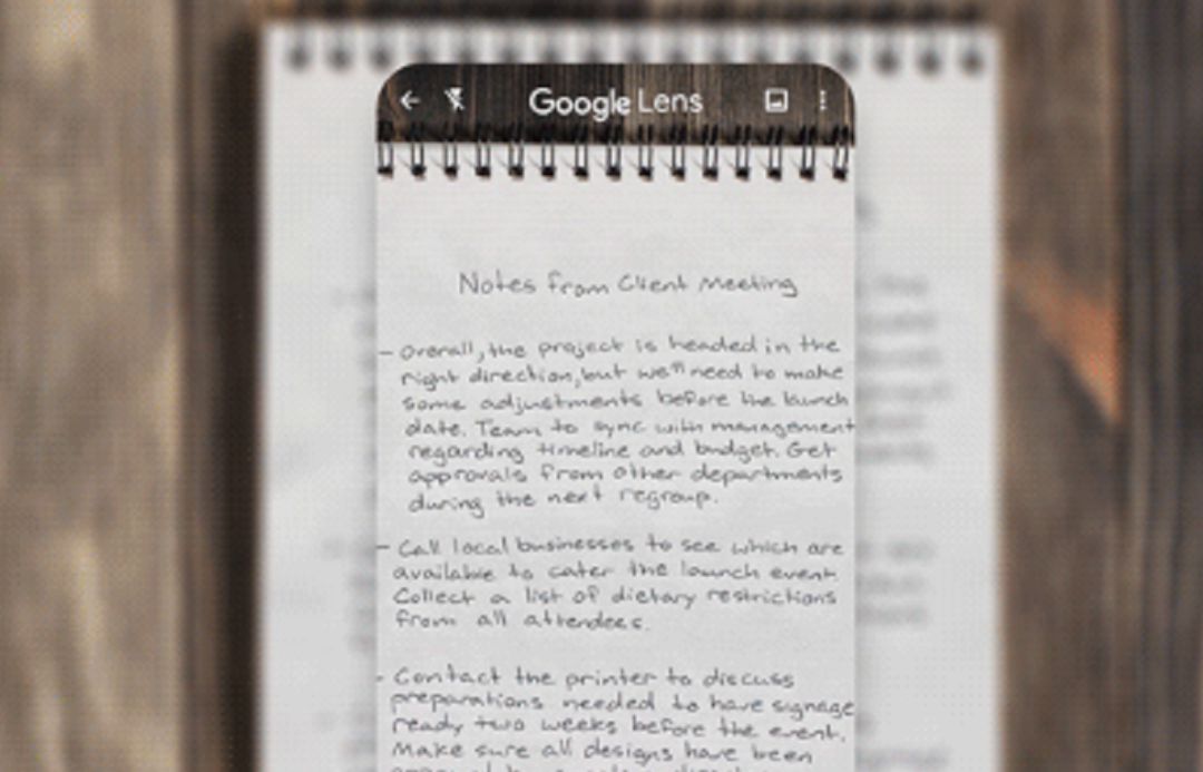 Así es la nueva función de Google Lens. Así es la nueva función de Google Lens.