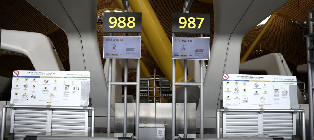 Paneles del Aeropuerto Adolfo Suárez Madrid Barajas Paneles del Aeropuerto Adolfo Suárez Madrid Barajas