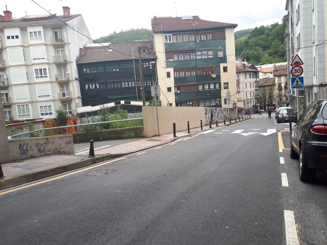 Imagen de la calle Pagei de Eibar Imagen de la calle Pagei de Eibar