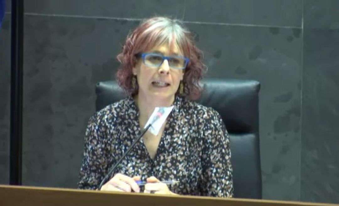 Rebeca Esnaola, consejera de Cultura y Deporte Rebeca Esnaola, consejera de Cultura y Deporte