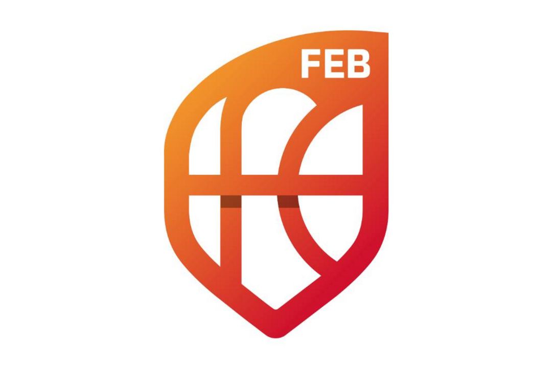 Logotipo de la Federación Española de baloncesto Logotipo de la Federación Española de baloncesto