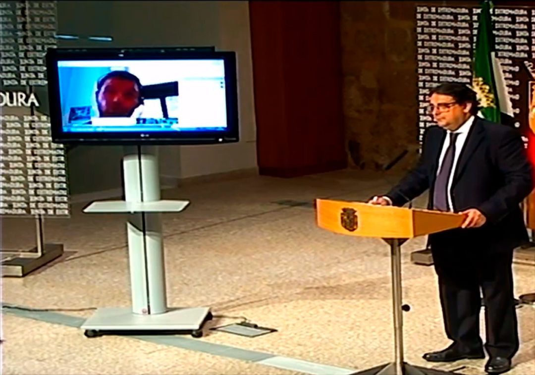 El consejero de sanidad, José María Vergeles El consejero de sanidad, José María Vergeles