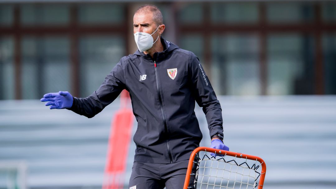 El entrenador del Athletic Club, Gaizka Garitano El entrenador del Athletic Club, Gaizka Garitano