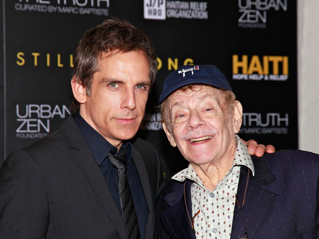 Jerry Stiller y su hijo, el también actor Ben Stiller, en una imagen de 2011 Jerry Stiller y su hijo, el también actor Ben Stiller, en una imagen de 2011
