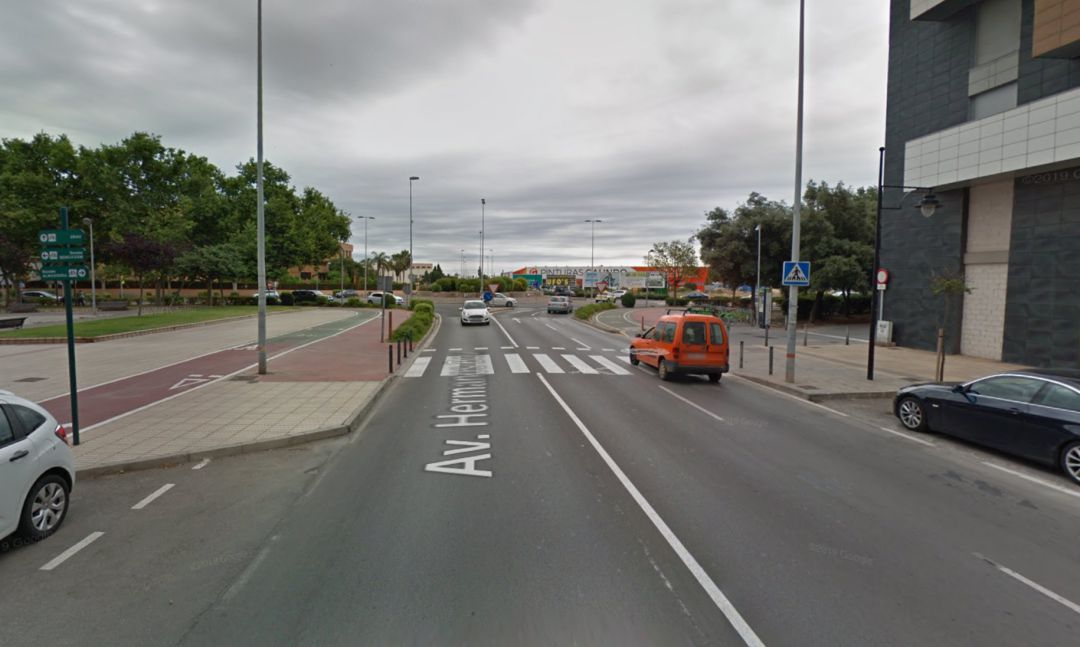 Imagen de la avenida Hermanos Bou de Castelló Imagen de la avenida Hermanos Bou de Castelló